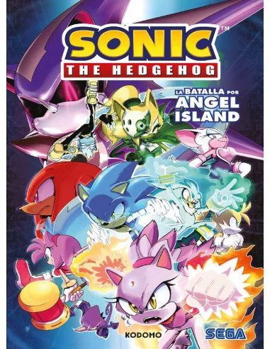 es::Sonic The Hedgehog vol. 03 La batalla por Angel Island (Biblioteca Super Kodomo)