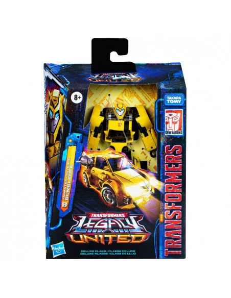 es::Transformers Generations Legacy United Deluxe Class Figura Animated Universe Bumblebee 14 cm