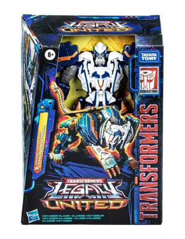es::Transformers Generations Legacy United Voyager Class Figura Prime Universe Thundertron 18 cm