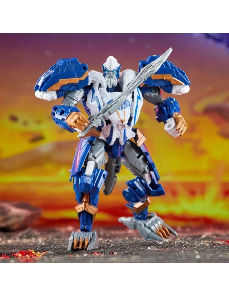 es::Transformers Generations Legacy United Voyager Class Figura Prime Universe Thundertron 18 cm