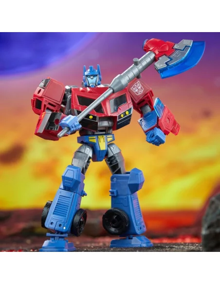 es::Transformers Generations Legacy United Voyager Class Figura Animated Universe Optimus Prime 18 cm