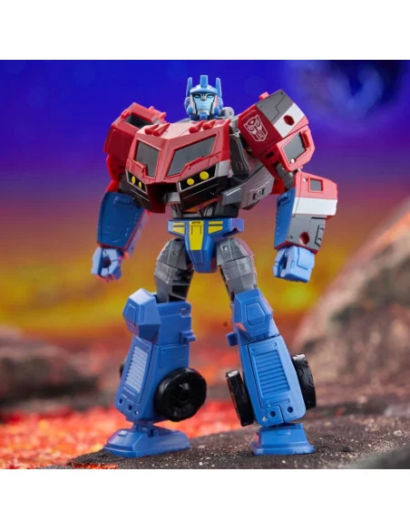 es::Transformers Generations Legacy United Voyager Class Figura Animated Universe Optimus Prime 18 cm