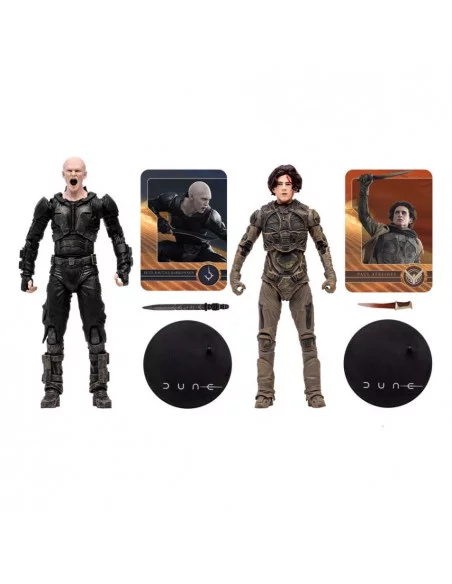 es::Dune: Parte dos Pack de 2 Figuras Paul Atreides & Feyd-Rautha Harkonnen 18 cm