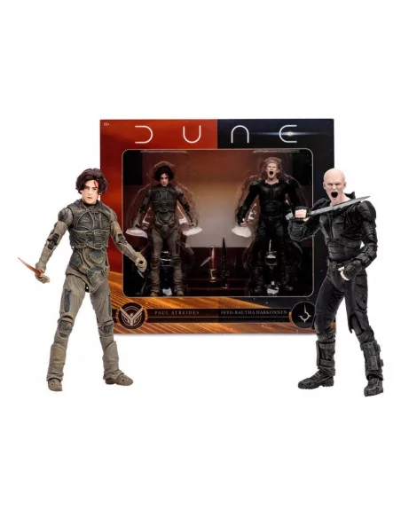 es::Dune: Parte dos Pack de 2 Figuras Paul Atreides & Feyd-Rautha Harkonnen 18 cm