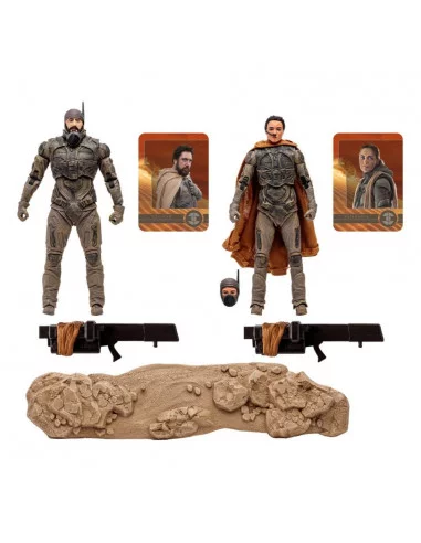 es::Dune: Parte dos Pack de 2 Figuras Stilgar & Shishakli (Gold Label) 18 cm