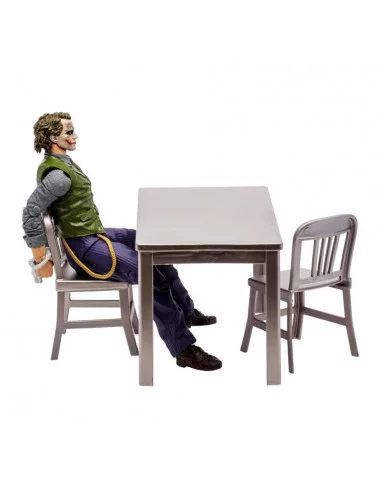 es::DC Multiverse The Joker (Jail Cell Variant) (The Dark Knight) (Gold Label) 18 cm