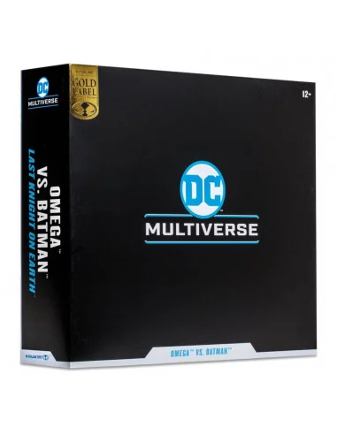 es::DC Collector Pack de 2 Figuras Omega (Unmasked) & Batman (Bloody)(Gold Label) 18 cm