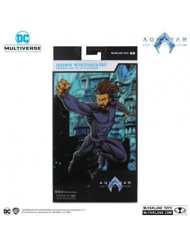 es::DC Multiverse Aquaman y el Reino Perdido Figura Aquaman with Stealth Suit 18 cm