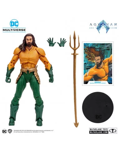 es::DC Multiverse Aquaman y el Reino Perdido Figura Aquaman 18 cm