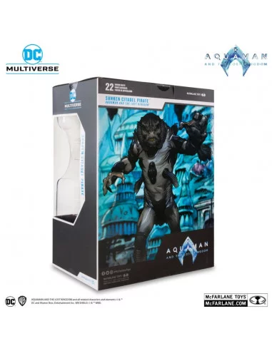 es::DC Multiverse Aquaman y el Reino Perdido Figura Megafig Sunken Citadel Pirate 30 cm