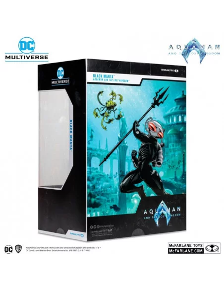 es::DC Multiverse Aquaman y el Reino Perdido Figura Megafig Black Manta 30 cm