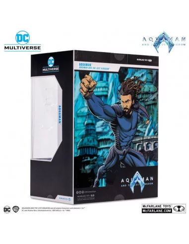 es::DC Multiverse Aquaman y el Reino Perdido Estatua Megafig Aquaman 30 cm