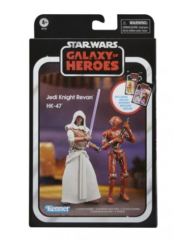es::Star Wars Galaxy of Heroes Vintage Collection Pack de 2 Figuras Jedi Knight Revan & HK-47 10 cm