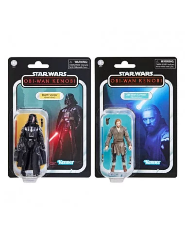 es::Star Wars Obi-Wan Kenobi Vintage Collection Pack de 2 Figuras Darth Vader (Showdown) & Obi-Wan Kenobi (Showdown) 10 cm