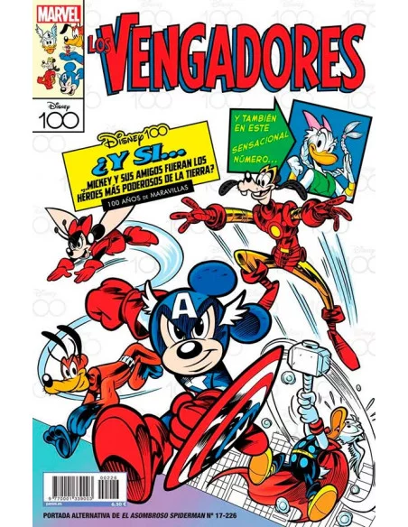 es::El Asombroso Spiderman 17 (226) (Portada Alternativa Disney 100 - Los Vengadores)