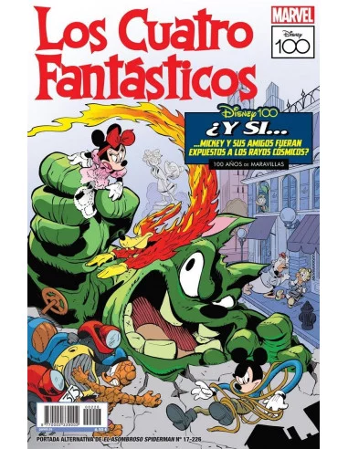 es::El Asombroso Spiderman 17 (226) (Portada Alternativa Disney 100 - Los 4 Fantásticos)