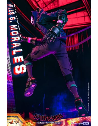 es::Spider-Man: Across the Spider-Verse Figura Movie Masterpiece 1/6 Miles G. Morales Hot Toys 29 cm