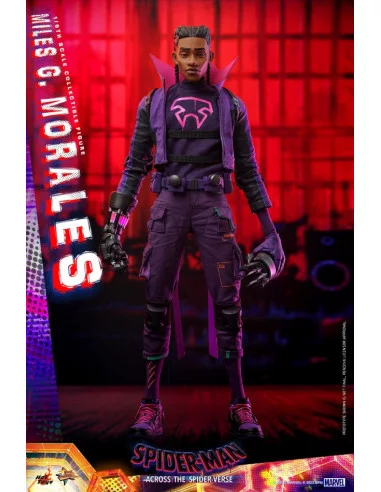 es::Spider-Man: Across the Spider-Verse Figura Movie Masterpiece 1/6 Miles G. Morales Hot Toys 29 cm