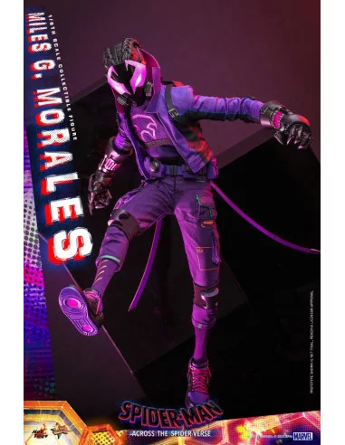 es::Spider-Man: Across the Spider-Verse Figura Movie Masterpiece 1/6 Miles G. Morales Hot Toys 29 cm