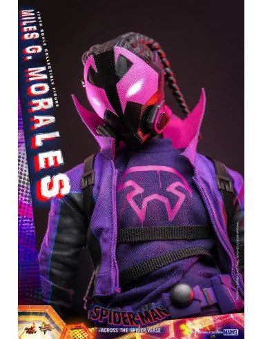 es::Spider-Man: Across the Spider-Verse Figura Movie Masterpiece 1/6 Miles G. Morales Hot Toys 29 cm