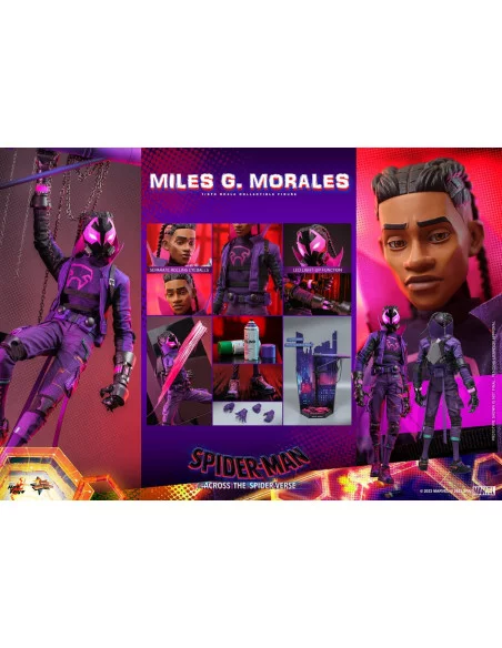 es::Spider-Man: Across the Spider-Verse Figura Movie Masterpiece 1/6 Miles G. Morales Hot Toys 29 cm es::Spider-Man: Across the Spider-Verse Figura Movie Masterpiece 1/6 Miles G. Morales Hot Toys 29 cm