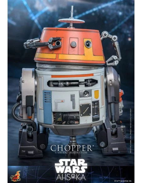 es::Star Wars Ahsoka Figura 1/6 Chopper Hot Toys 18 cm