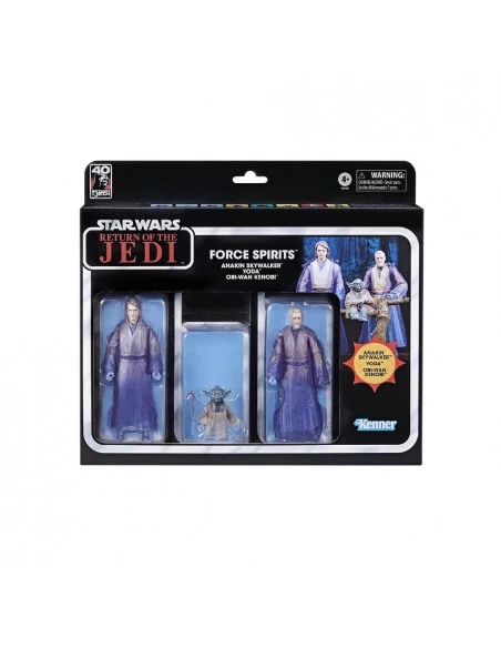 es::Star Wars Return of the Jedi Black Series Pack 3 Figuras Force Ghosts 15 cm