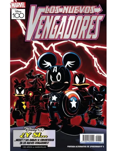 es::Spiderman 05 (Portada Alternativa Disney 100 - Los Nuevos Vengadores)