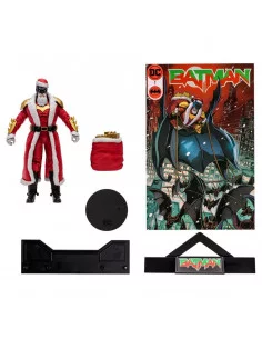 es::DC Multiverse Figura Bat Santa (Red Variant) (Gold Label) 18 cm 2