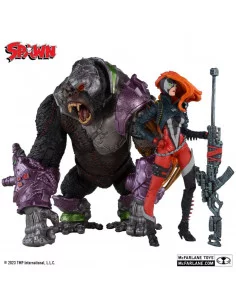 es::Spawn Pack de 2 Figuras She Spawn & Cygor (Gold Label) 18 cm