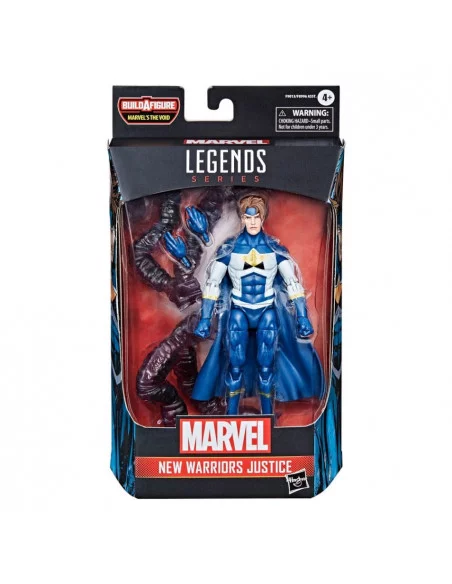 es::Marvel Legends Figura New Warriors Justice (BAF: Marvel's The Void) 15 cm