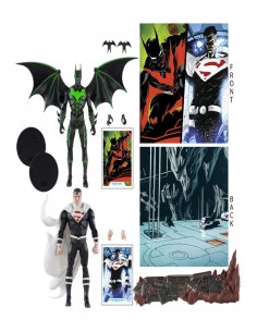 es::DC Multiverse Pack 2 Figuras Collector Batman Beyond Vs Justice Lord Superman 18 cm 2