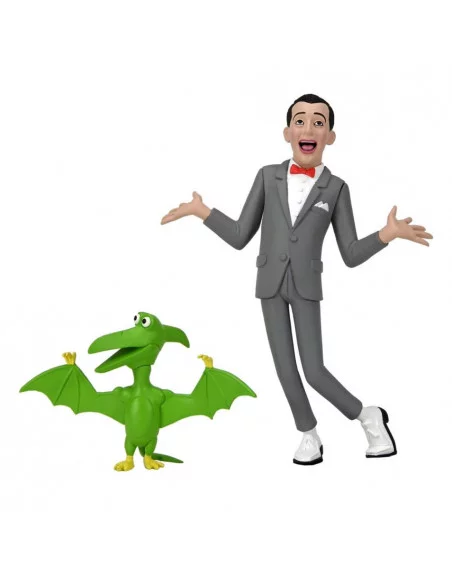 es::Pee-Wee Herman Toony Classics Figure Pee-Wee & Pterri 13 cm