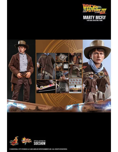 es::Regreso al futuro III Figura 1/6 Marty McFly Hot Toys 28 cm es::Regreso al futuro III Figura 1/6 Marty McFly Hot Toys 28 cm
