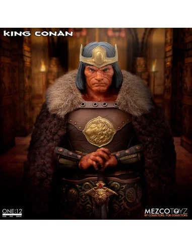 es::Conan el Bárbaro Figura 1/12 King Conan One:12 Collective Mezco