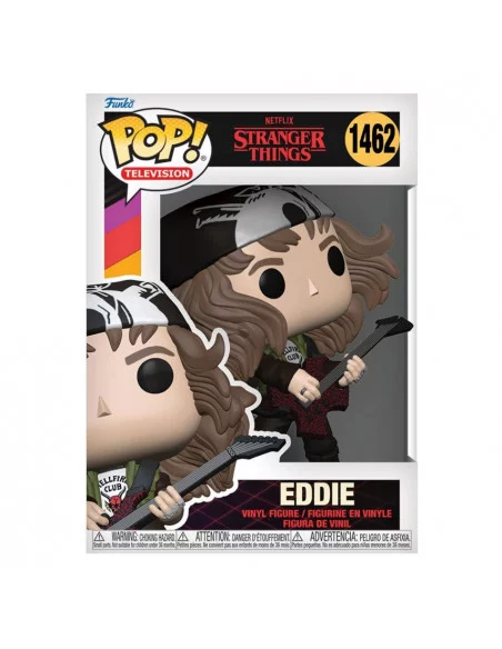 es::Stranger Things Funko POP! Hunter Eddie with Guitar 9 cm