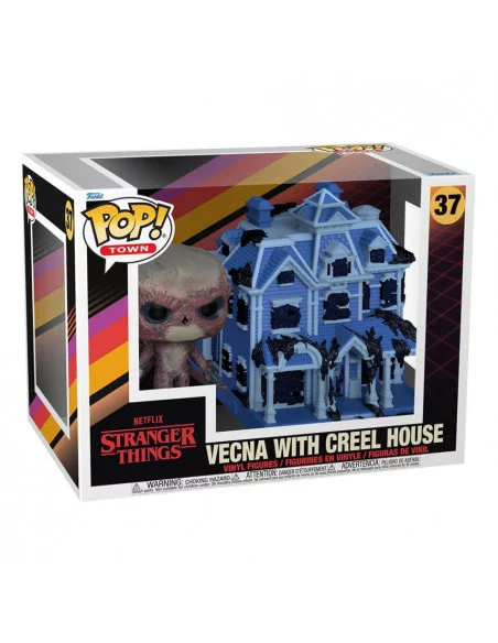 es::Stranger Things Funko POP! Town Vecna with Creel House 9 cm