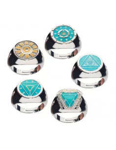 es::Stark Industries Arc Set de 5 anillos Reactor Marvel Iron Man