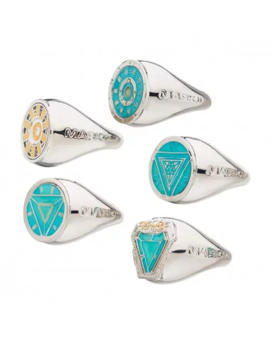 es::Stark Industries Arc Set de 5 anillos Reactor Marvel Iron Man