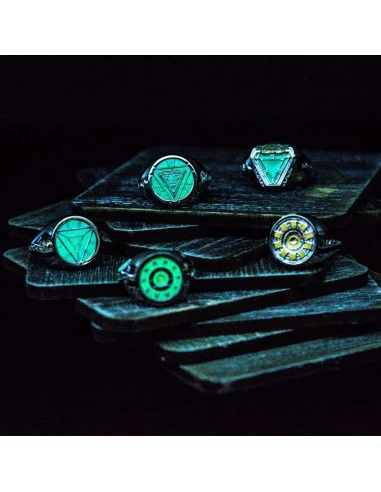 es::Stark Industries Arc Set de 5 anillos Reactor Marvel Iron Man