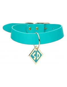 es::Scooby-Doo Collar choker azul con colgante