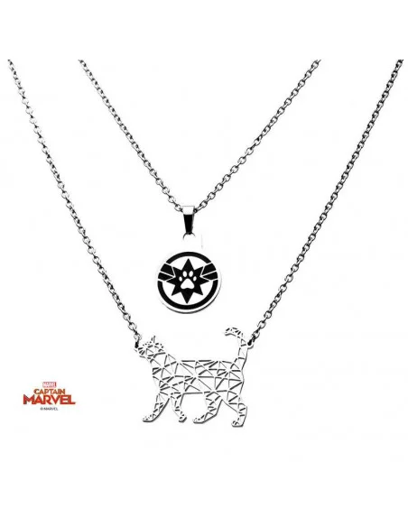 es::Marvel The infinity Saga Colgante Gato Goose Capitana Marvel