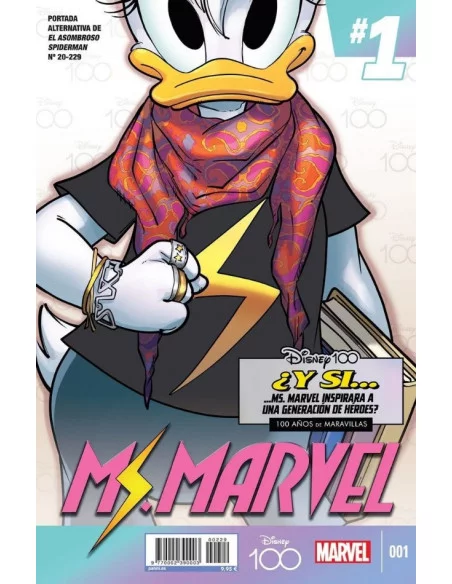 es::El Asombroso Spiderman 20 (Portada Alternativa Disney 100 - Ms. Marvel)