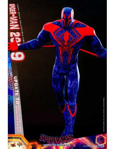 es::Spider-Man: Across the Spider-Verse Figura 1/6 Spider-Man 2099 Hot Toys 33 cm