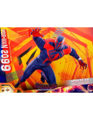 es::Spider-Man: Across the Spider-Verse Figura 1/6 Spider-Man 2099 Hot Toys 33 cm