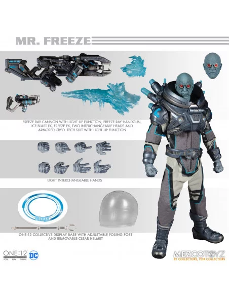 es::DC Comics Figura 1/12 Mr. Freeze Deluxe Edition One:12 Collective 17 cm