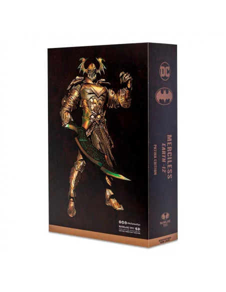 es::Figura Merciless (Earth-12) Patina Edition DC Multiverse Gold Label McFarlane Toys