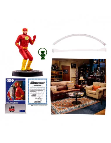 es::Figura Sheldon as The Flash (The Big Bang Theory) Movie Maniacs McFarlane Toys