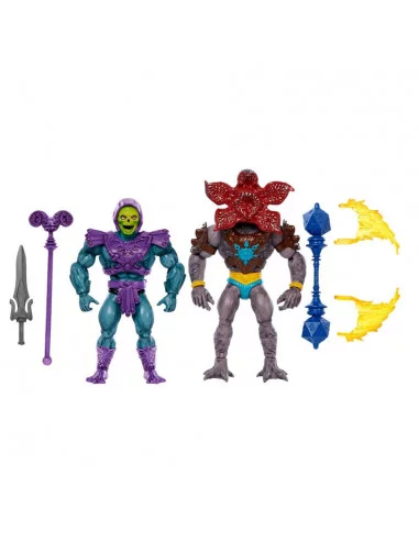 es::Masters of the Universe x Stranger Things Origins Pack de 2 Figuras Skeletor & Demogorgon 14 cm