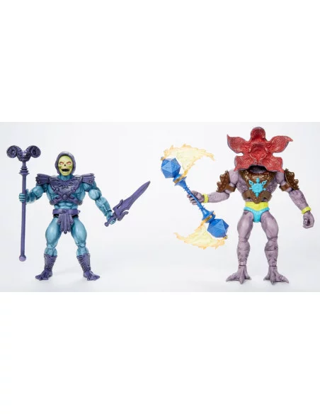 es::Masters of the Universe x Stranger Things Origins Pack de 2 Figuras Skeletor & Demogorgon 14 cm es::Masters of the Universe x Stranger Things Origins Pack de 2 Figuras Skeletor & Demogorgon 14 cm